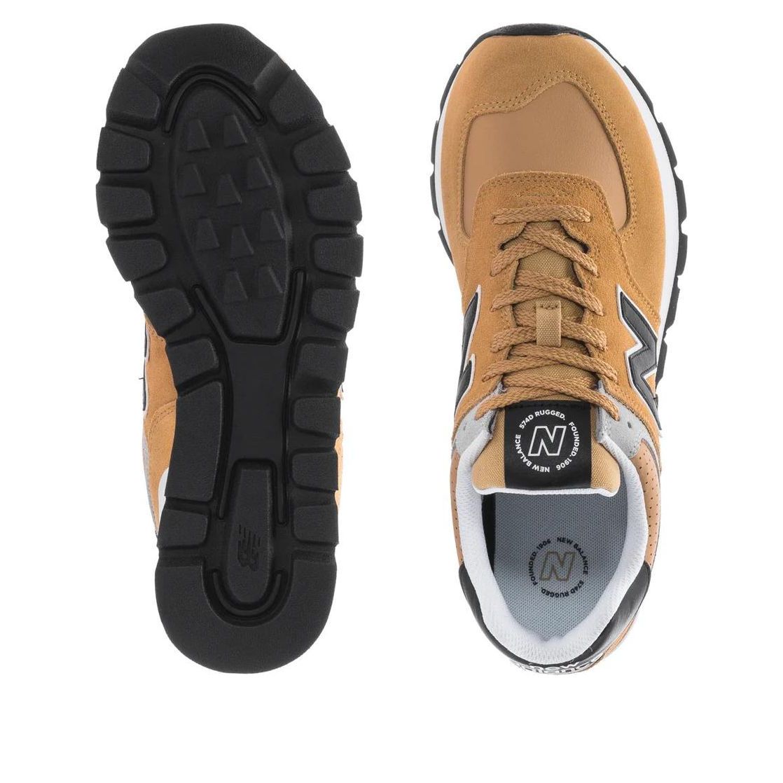 New Balance 574 Rugged 'Beige Black' ML574DBF