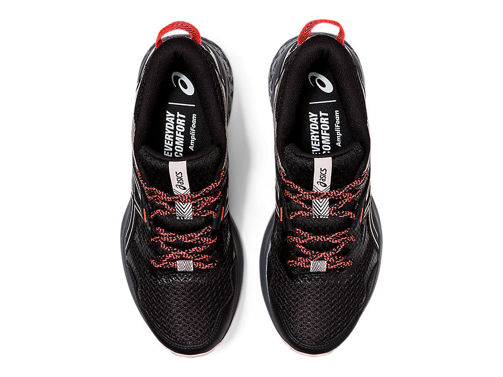 (WMNS) ASICS Gel-Sonoma 5 D Wide 'Black Grey Orange' 1012A569-001