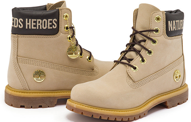 (WMNS) Timberland 6 Inch Premium Boots 'Light Beige Nubuck' A5TZFW