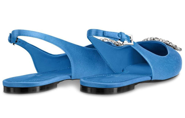(WMNS) LOUIS VUITTON Madeleine Flats 'Blue' 1A6555