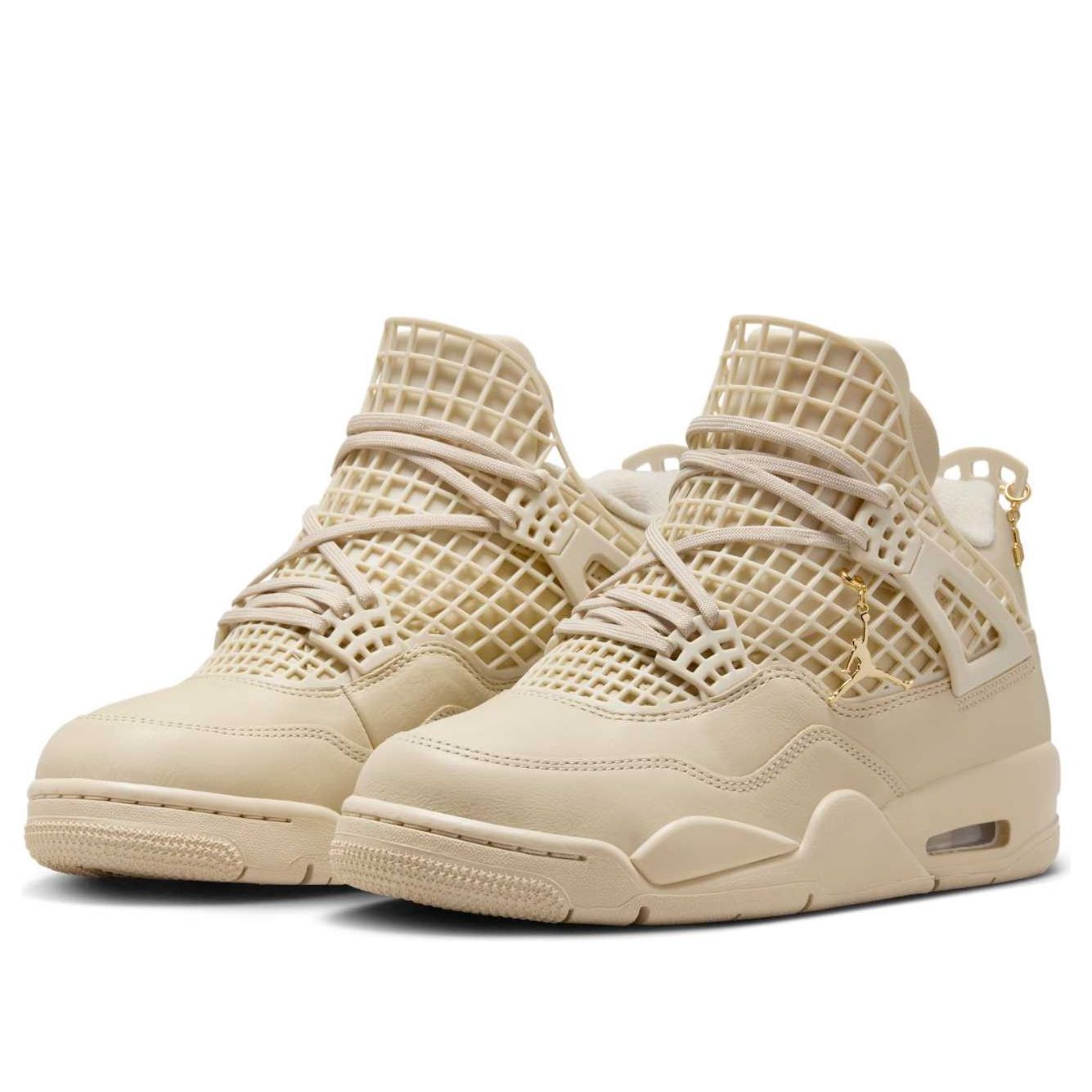 (WMNS) Air Jordan 4 Retro 'Net Rattan' FN7251-200