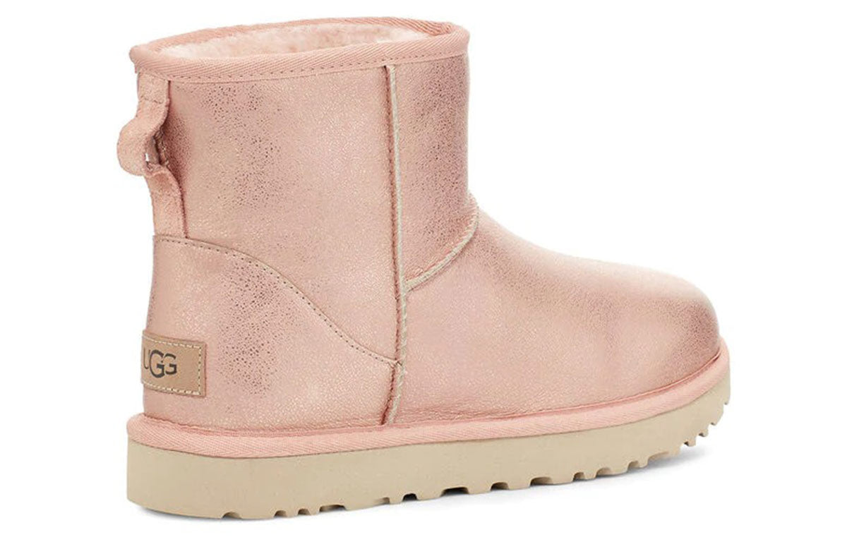 (WMNS) UGG Classic Mini II Iridescent 'Rose Gold' 1112417-RGL