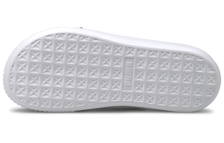 (WMNS) PUMA Platform Sandal 'Black White' 375105-03