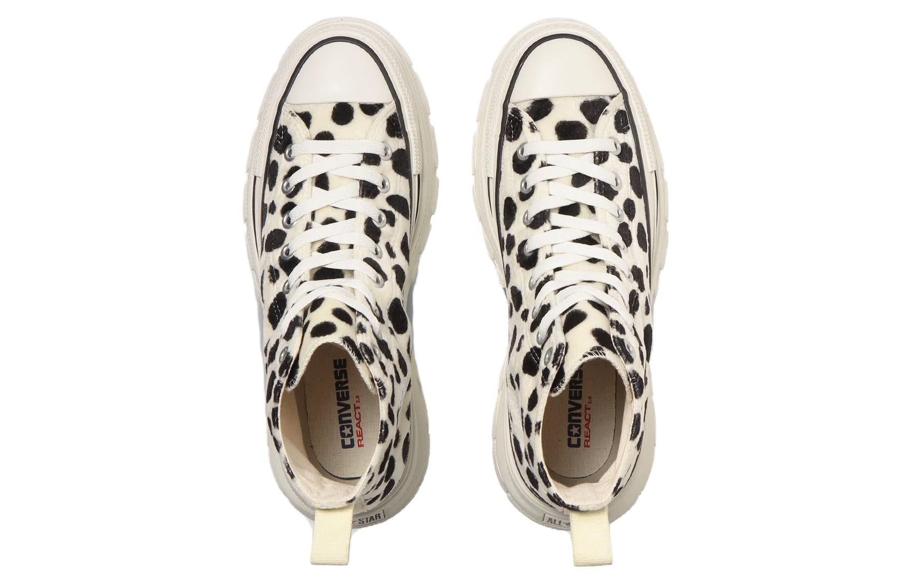 Converse All Star Trekwave Animal Fur Cow High Top 'White' 31310231