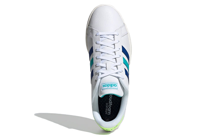 adidas neo Grand Court 'White Green Blue' EF9172
