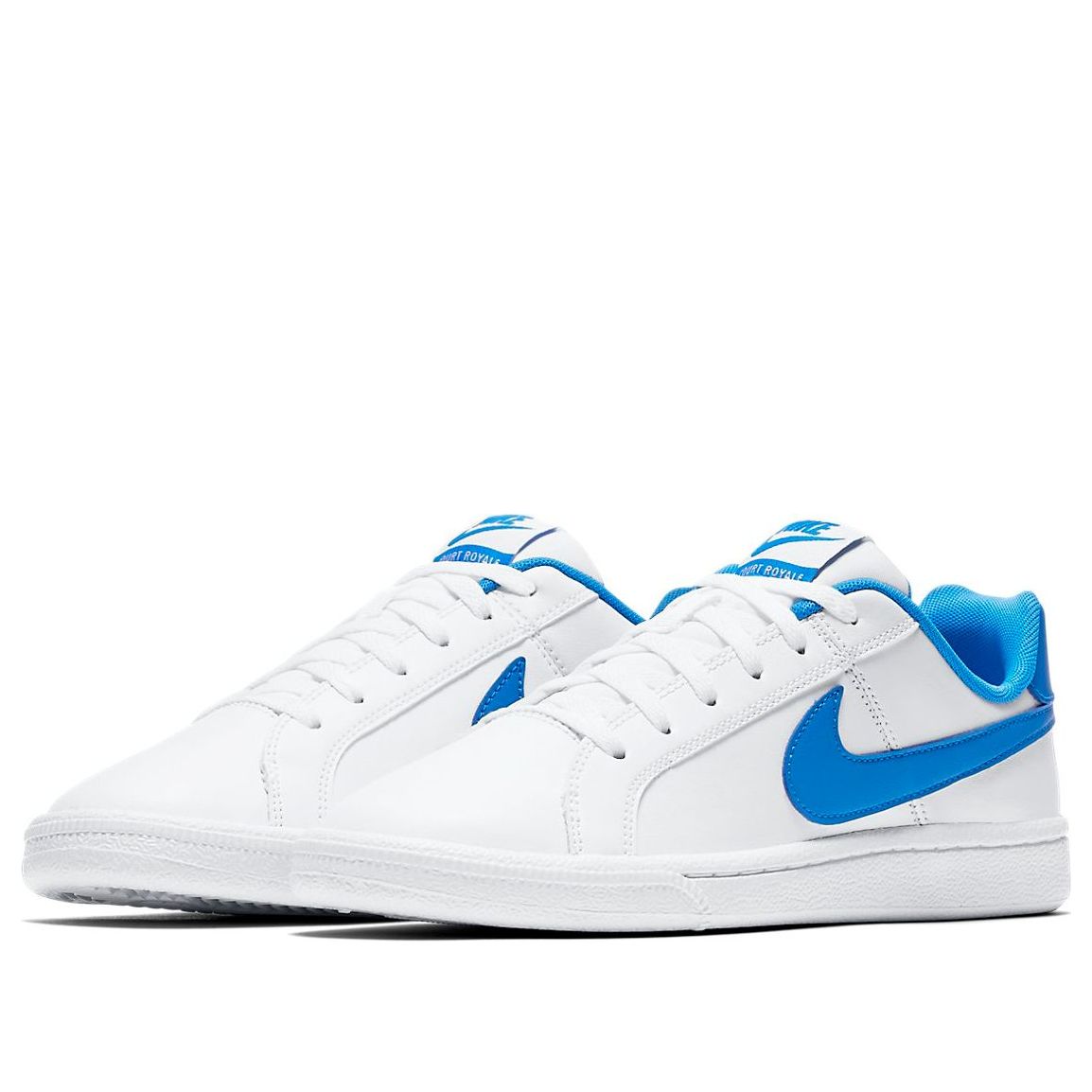 (GS) Nike Buty Court Royale 'White Blue' 833535-103