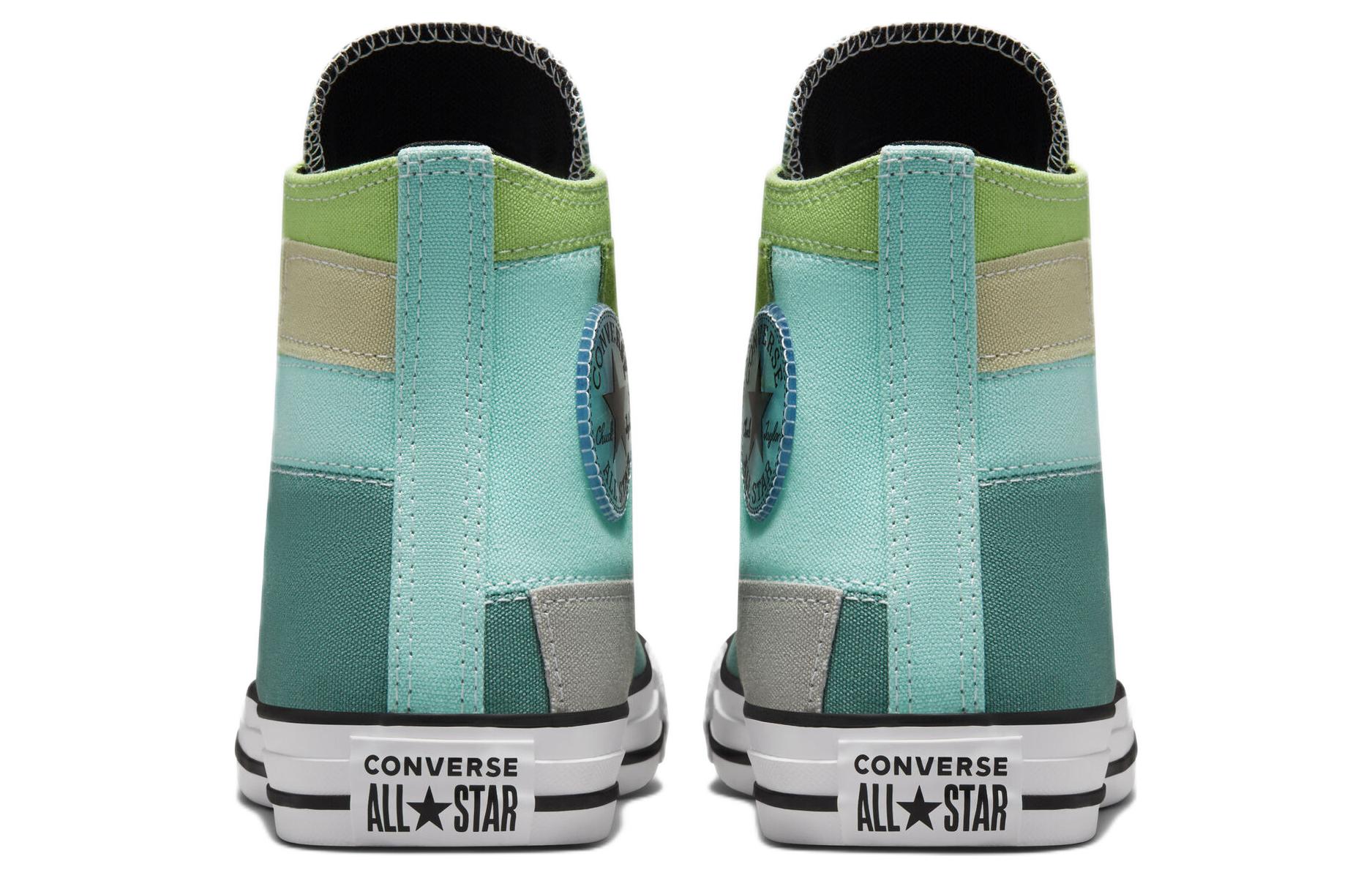 Converse Chuck Taylor All Star High 'Patchwork - Jade Unity' A02030F
