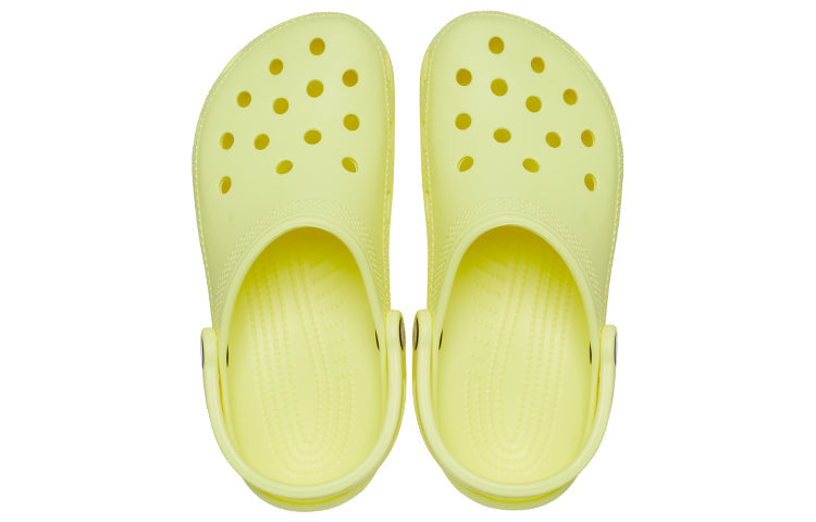 Crocs Classic clog Beach Unisex Yellow Sandals 10001-75U