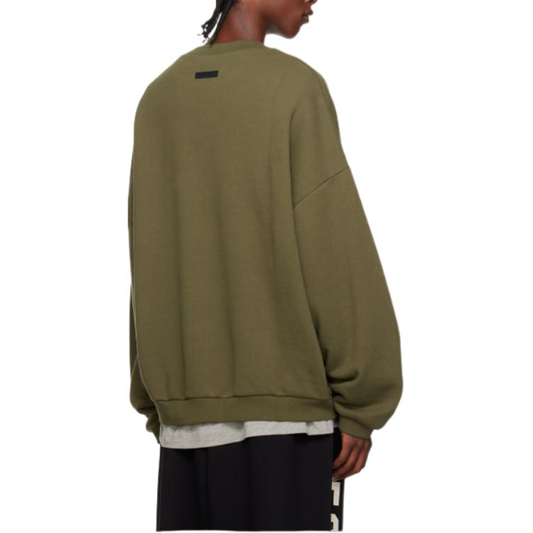Fear of God Essentials Fleece Crewneck 'Military' 192BT246265F
