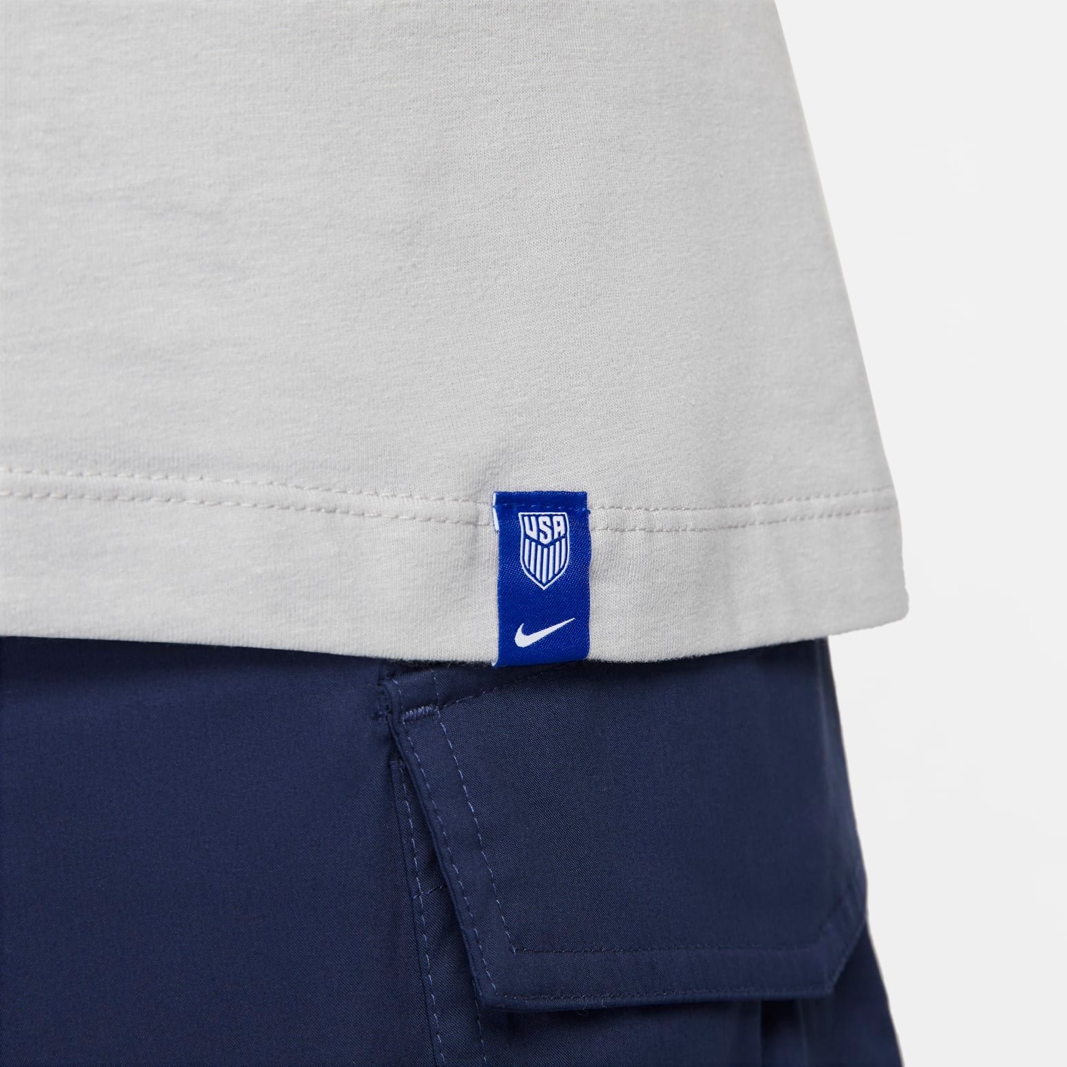 Nike US Soccer STATES UNITED T-Shirt 'Grey' DH7680-051