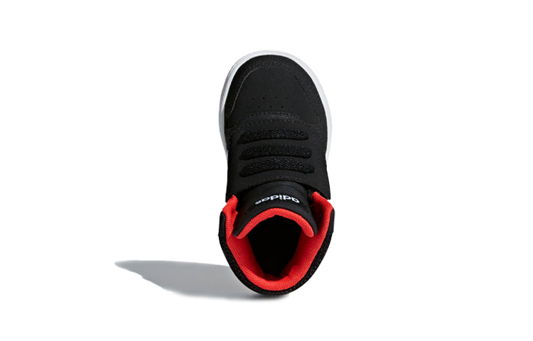 (TD) adidas Hoops 2.0 Mid 'Black White Red' B75945