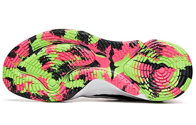ANTA Basketball Series Sneakers Low 'Black Green White' 112021610-1
