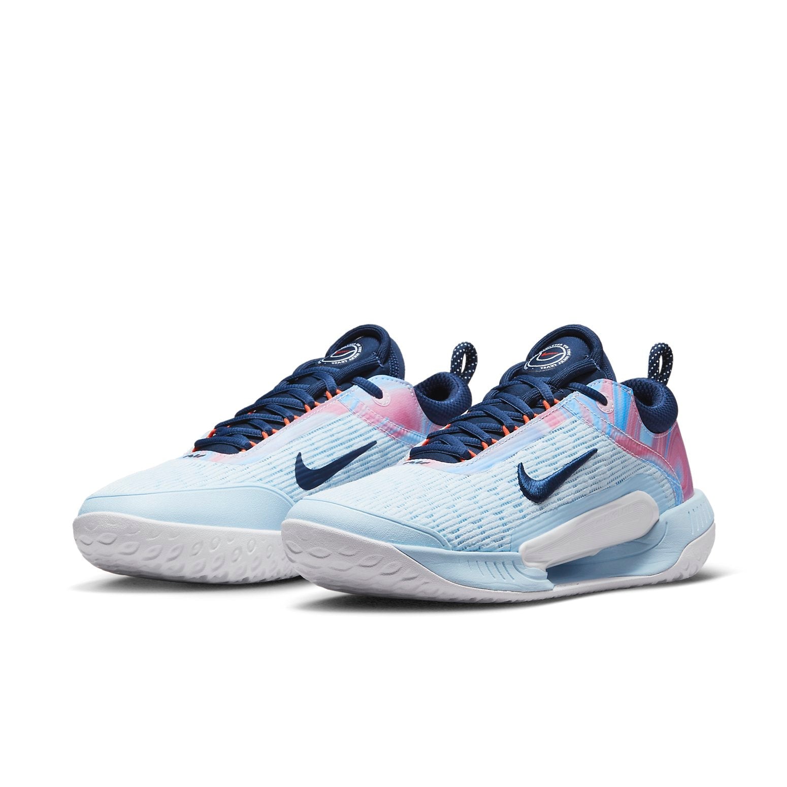 Nike Court Zoom NXT 'Glacier Blue Team Orange' DH0219-401