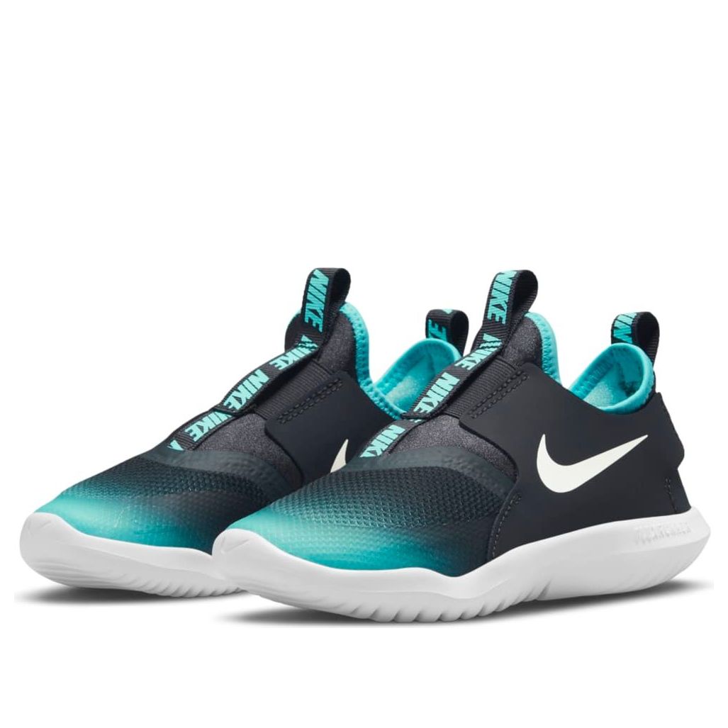 (PS) Nike Flex Runner 'Black Blue' AT4663-021