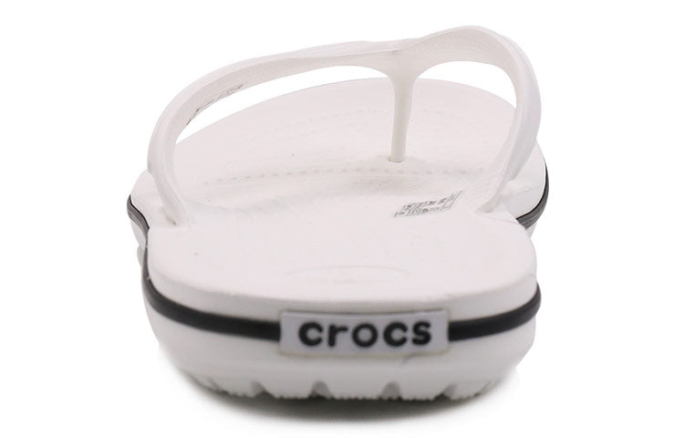Crocs Flip-Flops Slippers White Unisex 11033-100