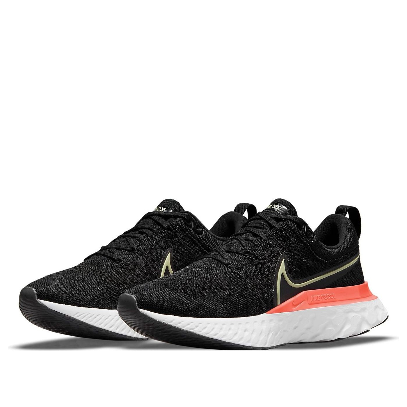 (WMNS) Nike React Infinity Run Flyknit 2 'Black Orange' CT2423-008