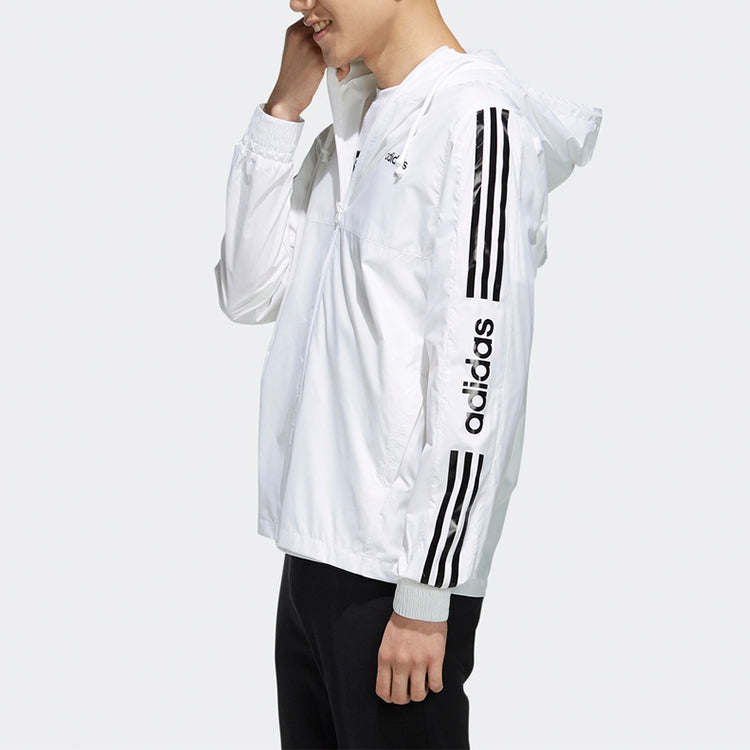 adidas neo Cozy Sports Hooded Jacket White EI4677