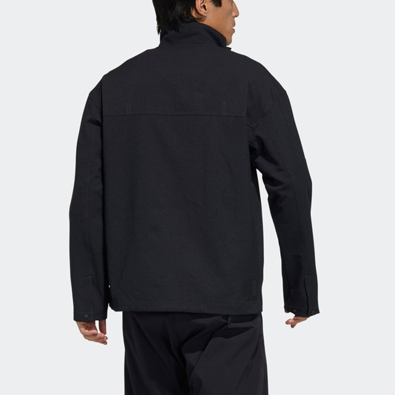 adidas Wj Anorak Series Casual Sports Woven Stand Collar Jacket Black GP0901