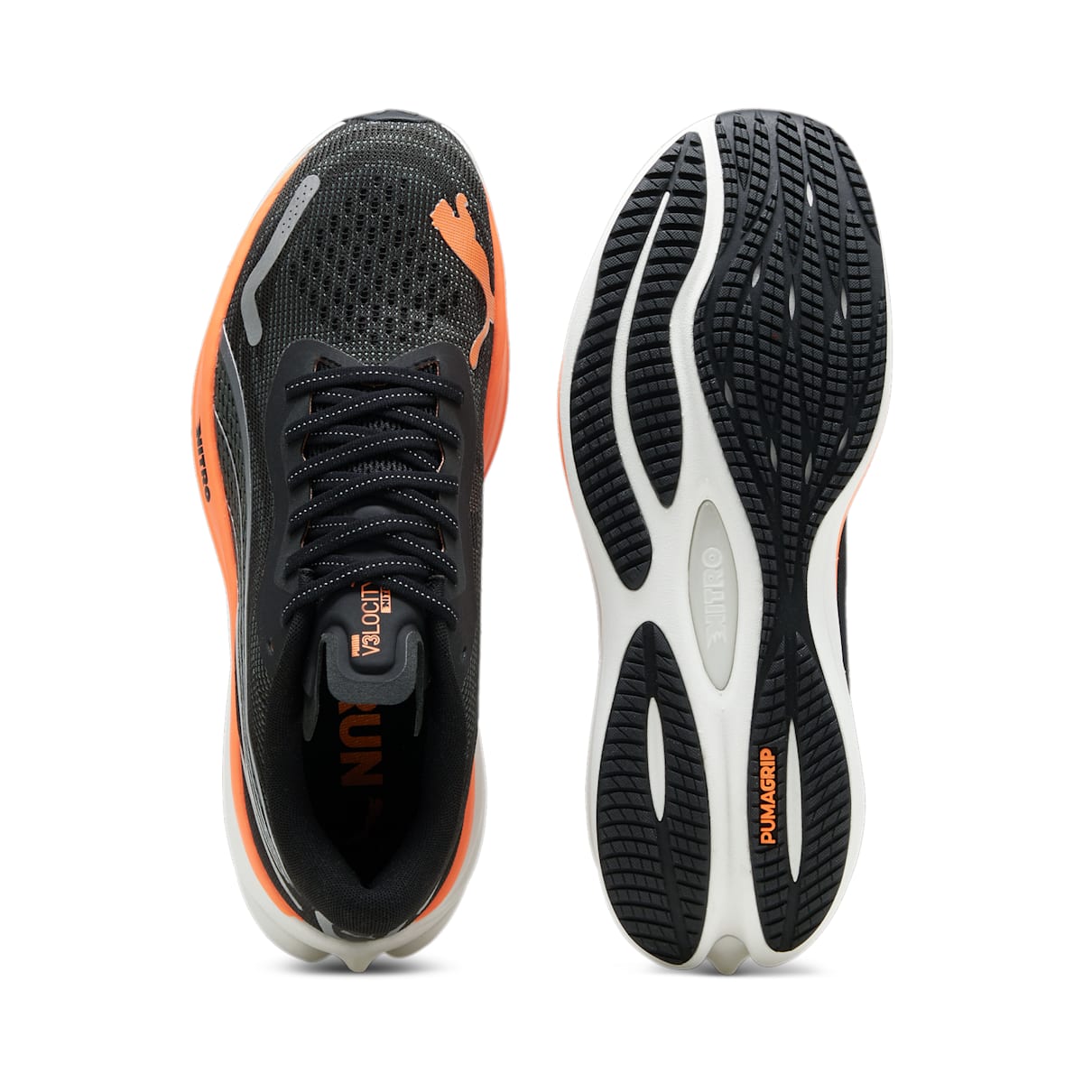 Puma Velocity Nitro 3 'Black Neon Citrus' 377748-04