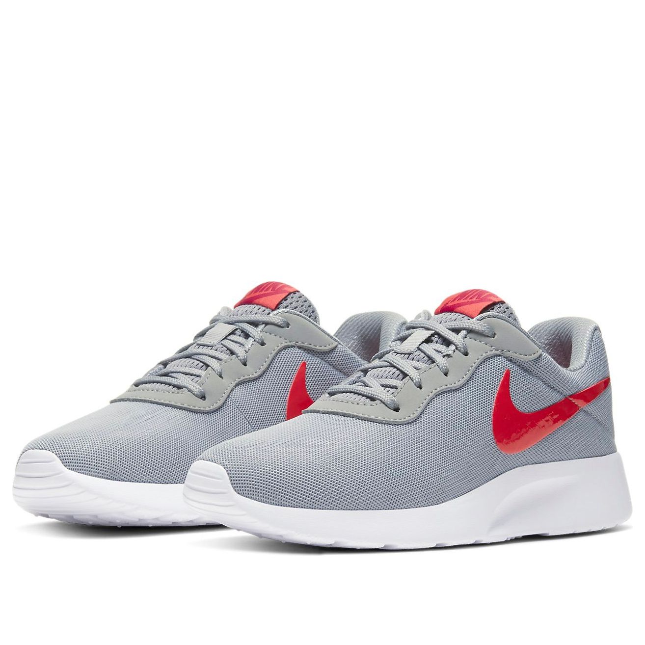 (WMNS) Nike Tanjun 'Particle Grey Red' 812655-015