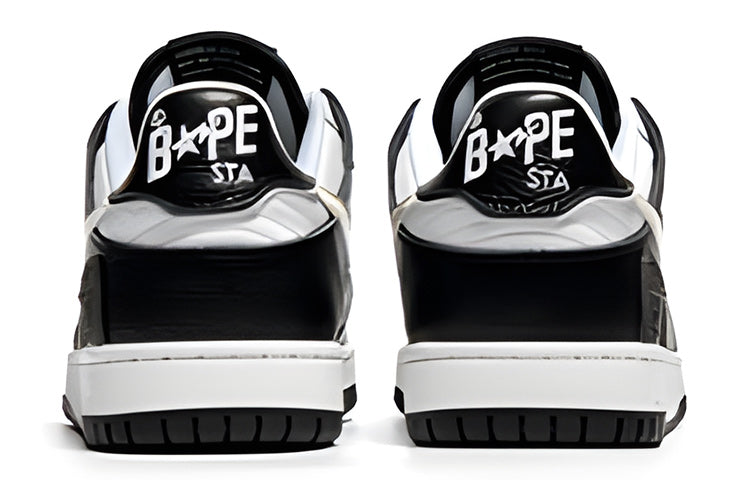 A BATHING APE Sk8 Sta 'Black Beige' 1I70-191-006-BLACK