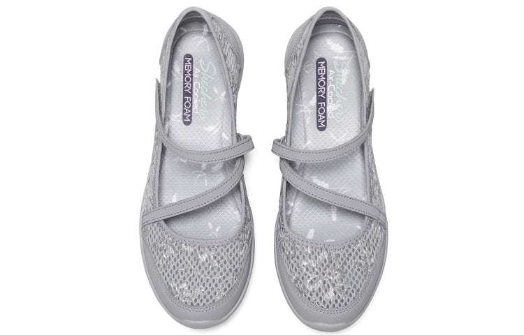 (WMNS) Skechers Be-Light 'Grey' 100022-GRY