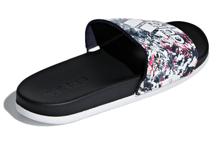 (WMNS) adidas Adilette Comfort 'Black White' B43827