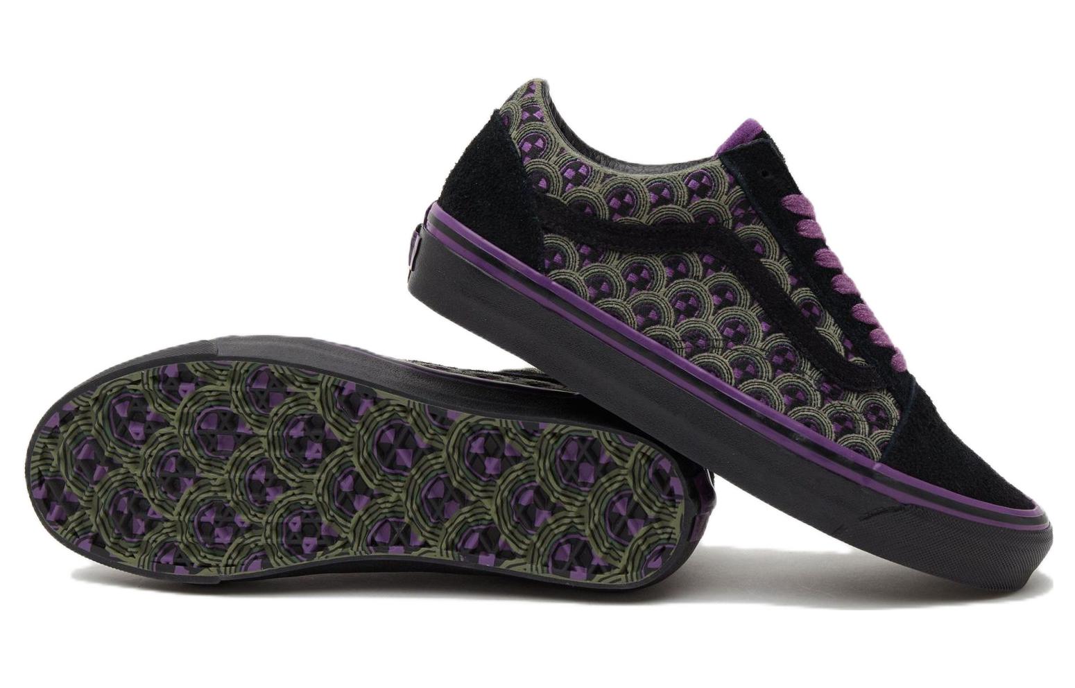 Vans Old Skool x size? 'Black Purple' VN0A54F31N8