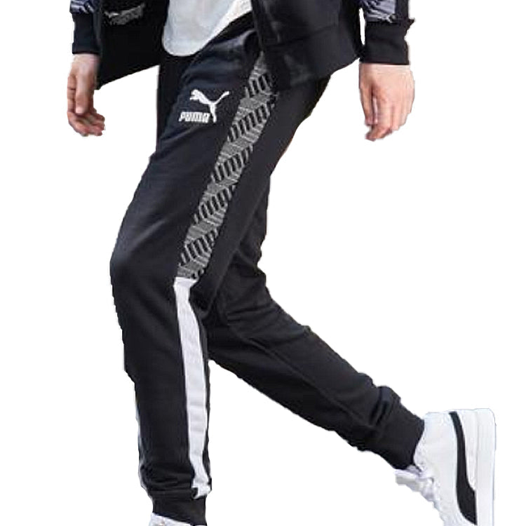 PUMA T7 Track Pants AOP TR 'Black White' 595964-61