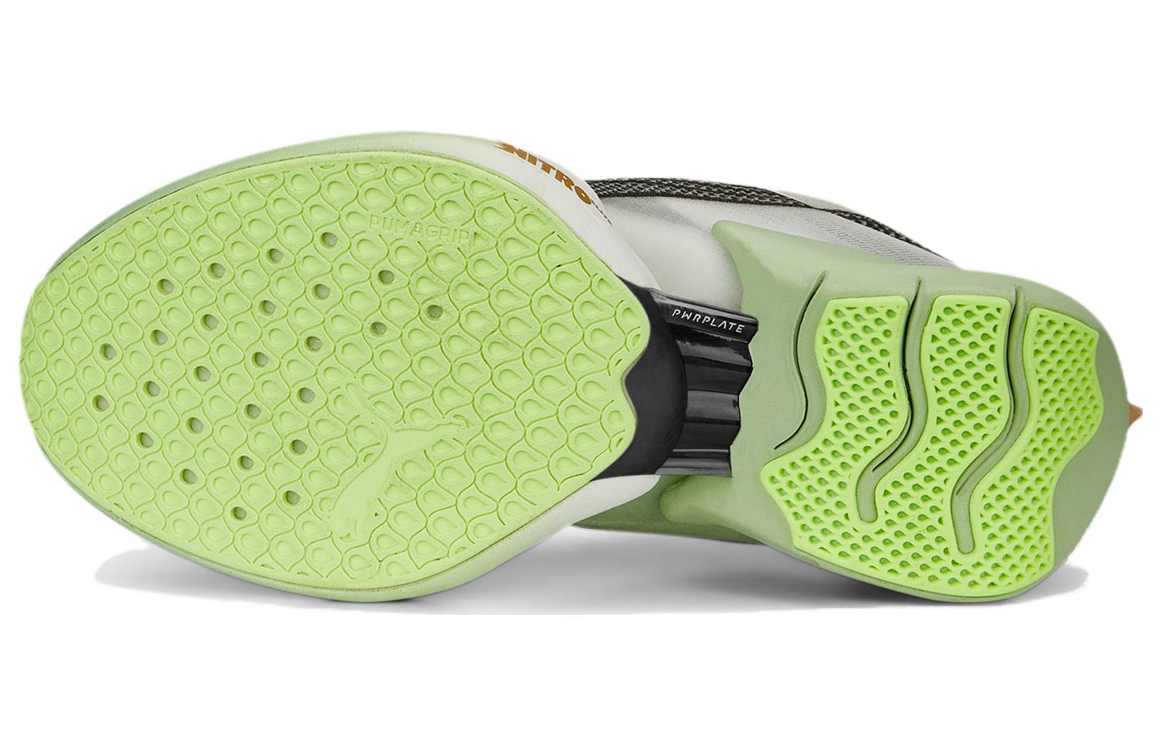 (WMNS) PUMA WMNS Fast-R Nitro Elite Run 75 'Green' 377805-01
