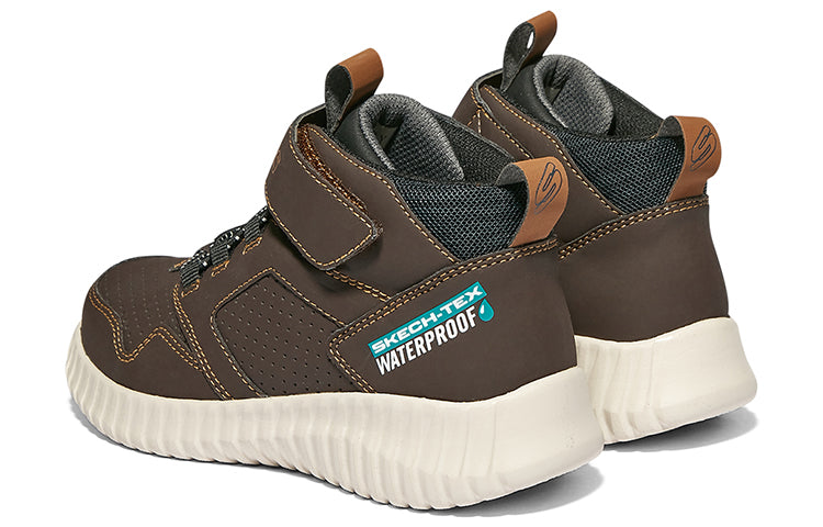 (GS) Skechers Elite Flex Hydrox Trainers 'Brown' 97895L-CHOC