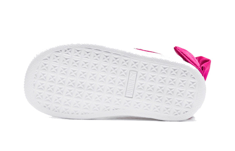 (PS) PUMA Suede Bow AC Sneakers Black/Pink/White 367318-04