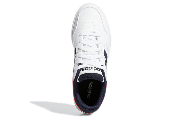 adidas Hoops 3.0 Low Classic Vintage Shoes 'White Vivid Red' GY5427