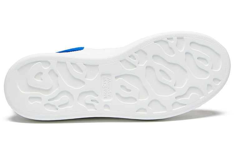 (WMNS) Alexander McQueen Oversized Shoes 'White Royal Blue' 719412WHGP78981