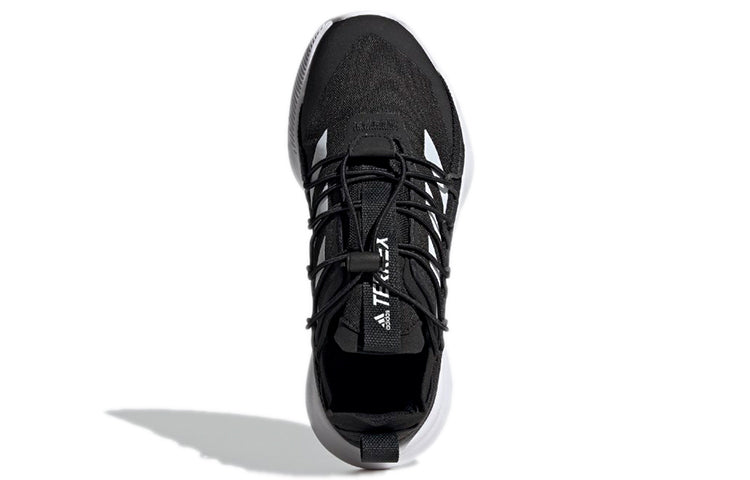(WMNS) adidas Terrex Voyager 21 Canvas Travel 'Black White' FZ3336