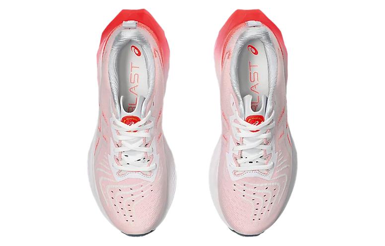 (WMNS) ASICS Novablast 4 'White Sunrise Red' 1012B650-100