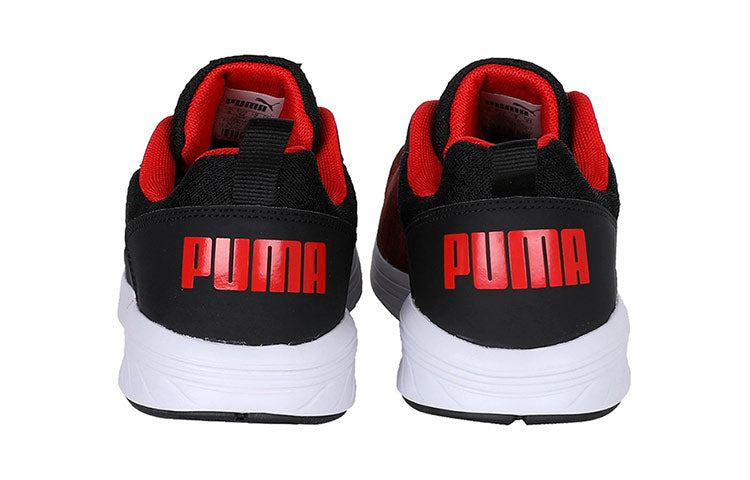(WMNS) PUMA Comet Ipd Low Running Shoes Black/Red/White 364763-08