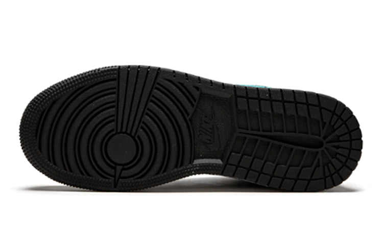 (GS) Air Jordan 1 Low 'Black Turbo Green' 553560-035