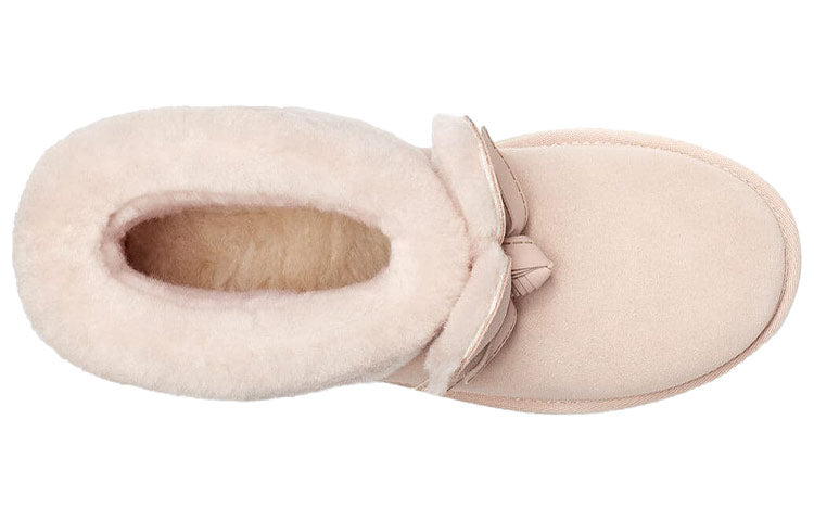 (WMNS) UGG Classic Mini II Cny Snow Boots Pink 1109735-CMR