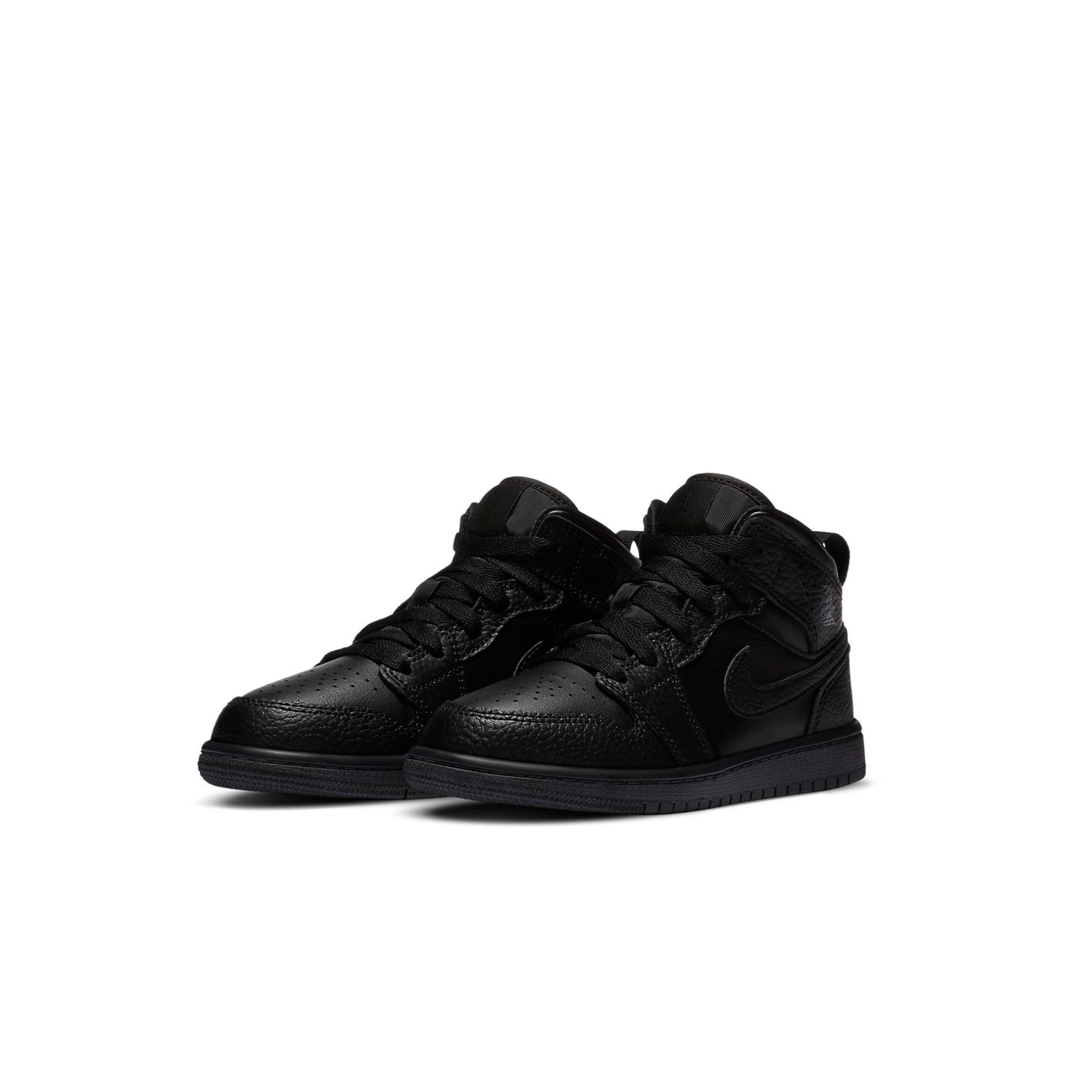 (PS) Air Jordan 1 Mid 'Triple Black' 640734-091