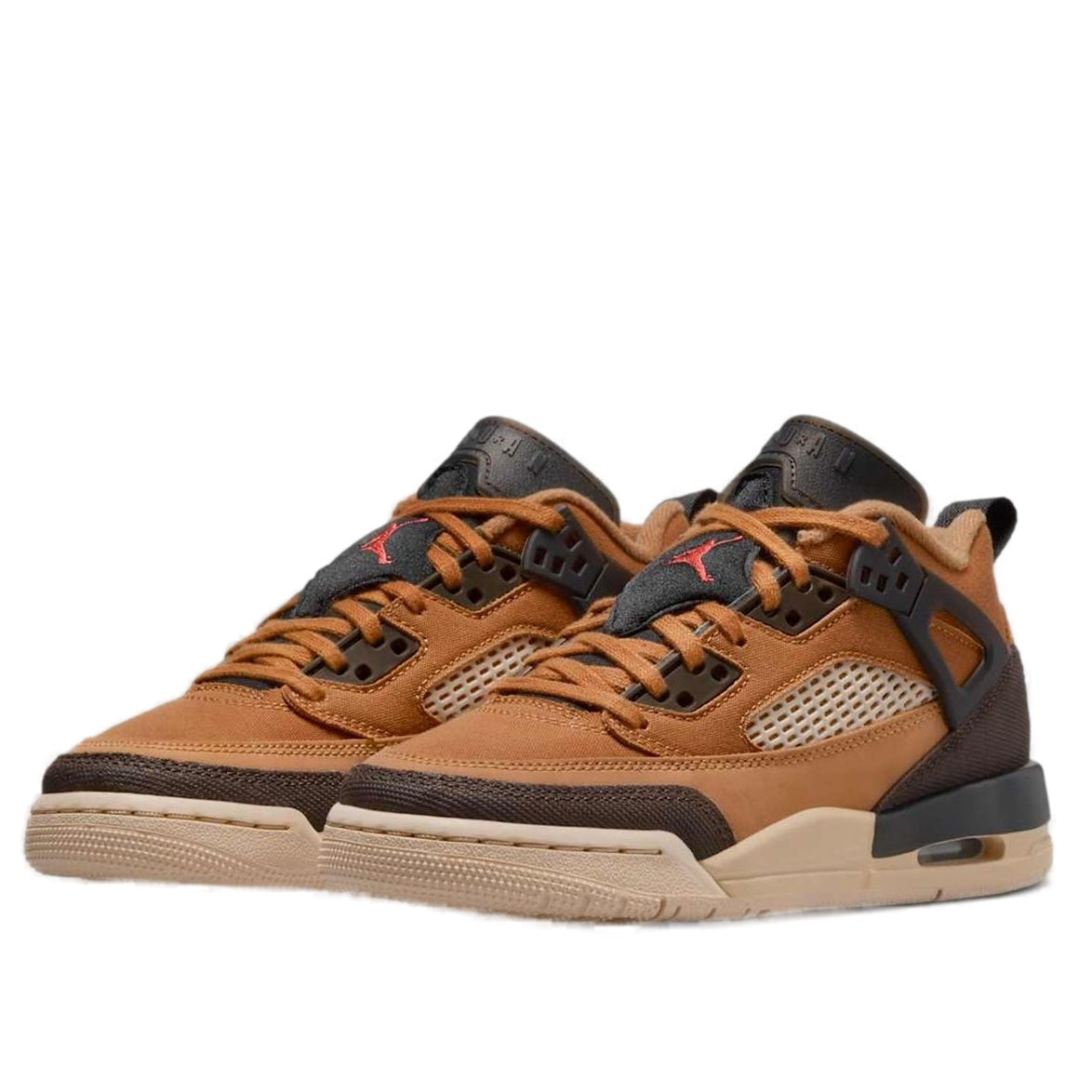 (GS) Air Jordan Spizike Low 'Flax Baroque Brown' FQ3950-202