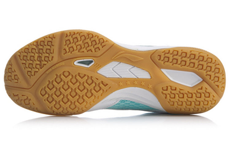 (WMNS) Li-Ning Ma Long Signature Table Tennis Shoes 'White Mint' APTP002-2