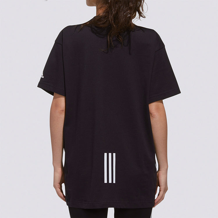 (WMNS) adidas Running Loose Short Sleeve Black FM5297