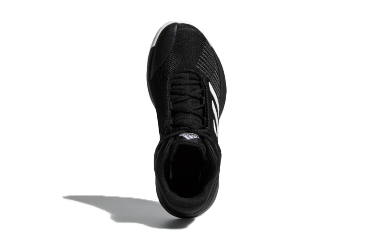 (GS) adidas Pro Spark 2018 K Black/White/Grey AH2644