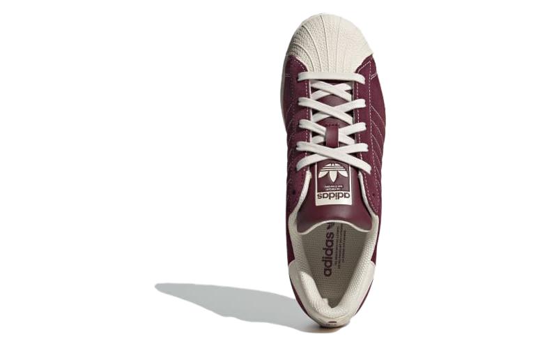 (WMNS) adidas Originals Superstar 'Burgundy' IF7676