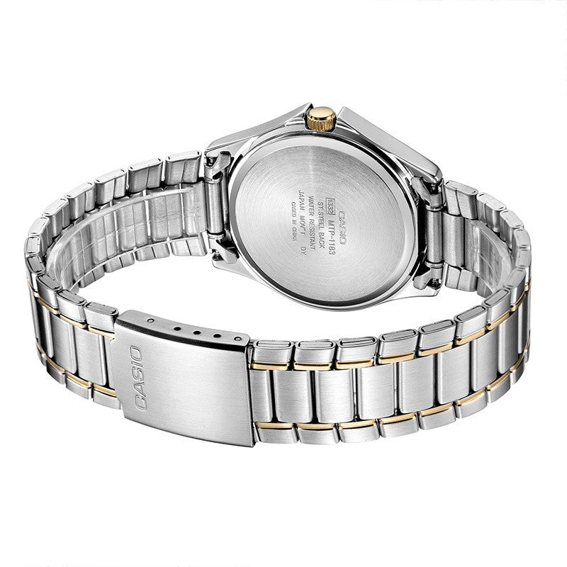 CASIO ENTICER&VINTAGE Series Classic Vintage Simplistic Casual Fashion Couple Silver Analog MTP-1183G-7A&LTP-1183G-7A