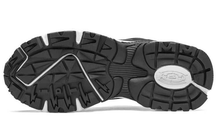 Skechers Stamina Running Shoes 'Black And White' 666028-BLK