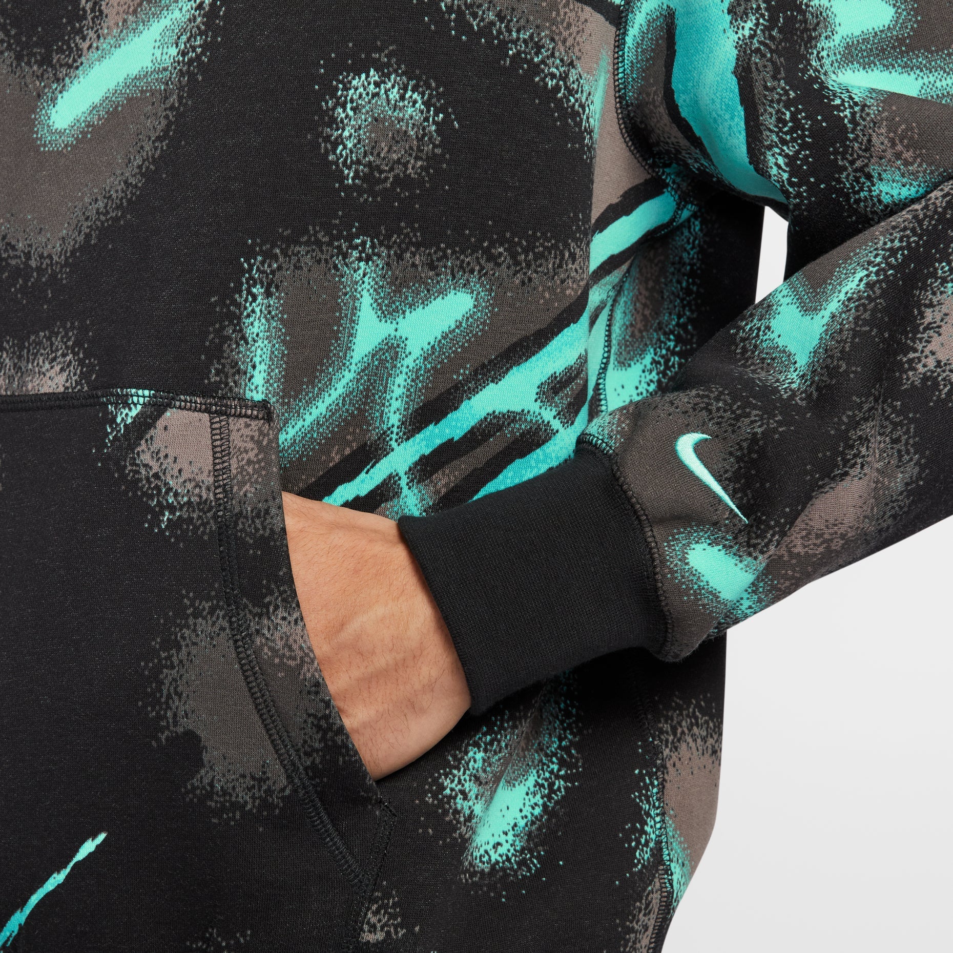 Nike JA Club Fleece Pull-On Hoodie 'Bleached Teal' HV3379-339
