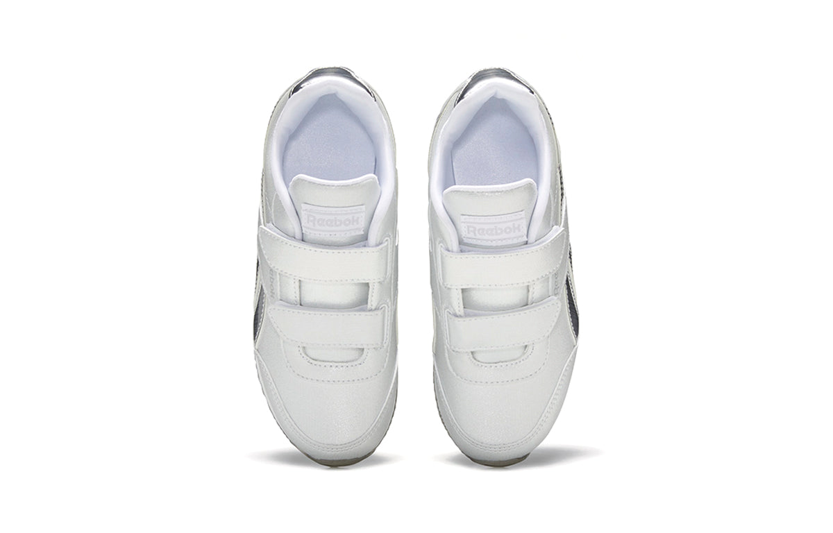 (GS) Reebok Royal Classic Jogger 2.0 J 'White Silver Metallic' FV1525
