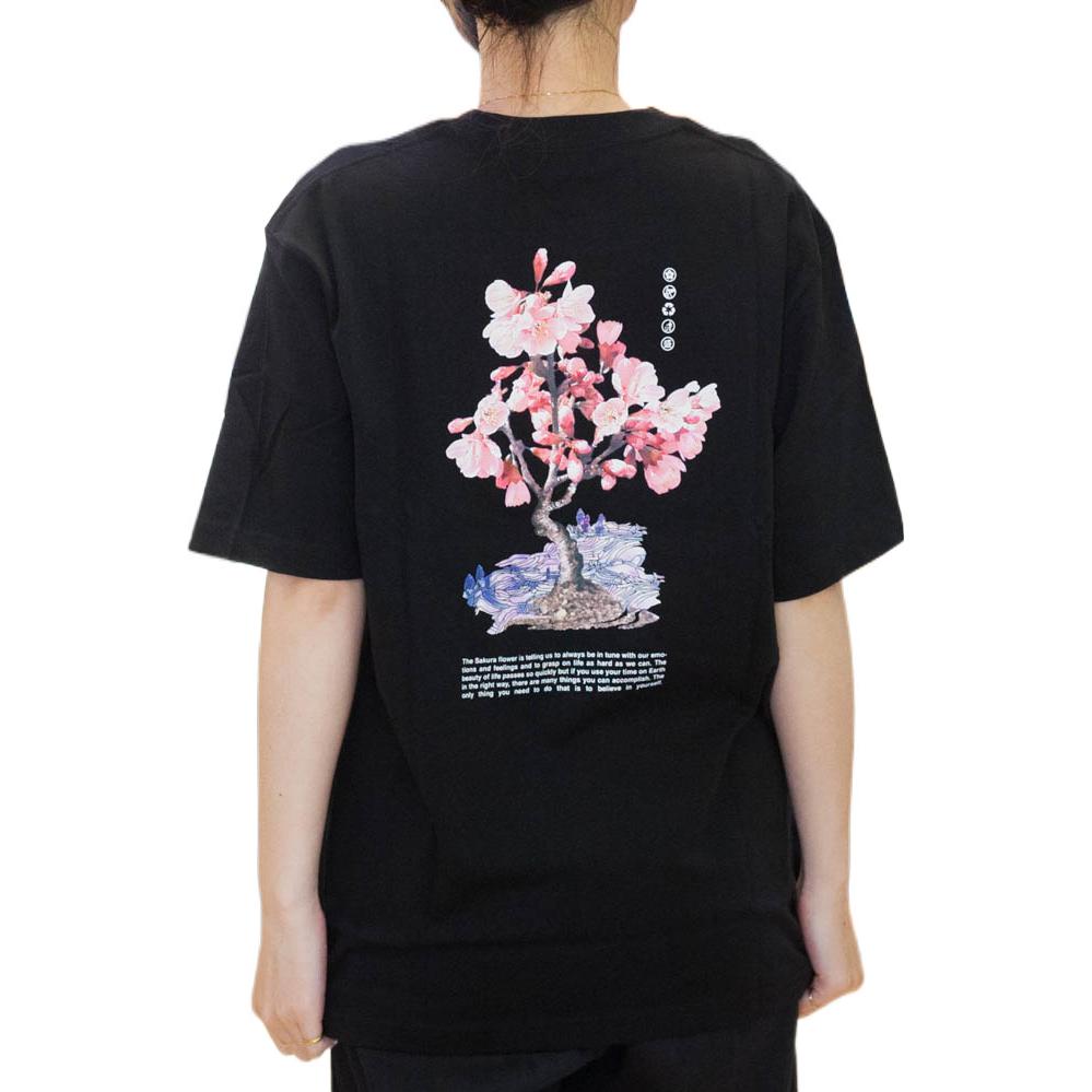 Li-Ning Sakura Graphic T-shirt 'Black' AHSR630-3